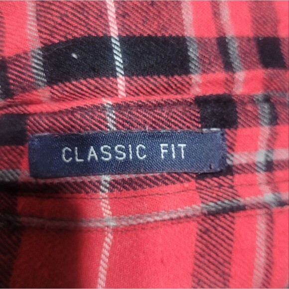 St. Johns Bay Red Flannel Size Small - Picture 4 of 4